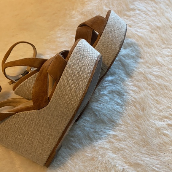 M.GEMI Platform Wedge Sandals - Picture 6 of 6